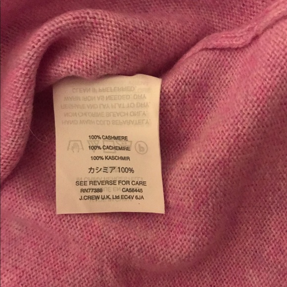 NWOT J.CREW Collection Italian Cashmere Sweater - Picture 5 of 6